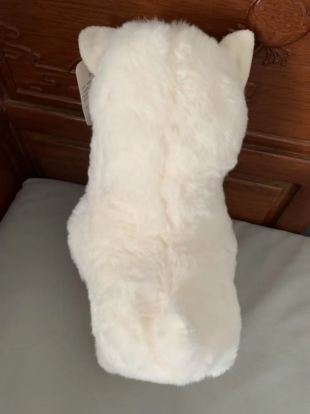 Plush Alpaca Stuffed Toy – Soft Cream Cuddly Companion